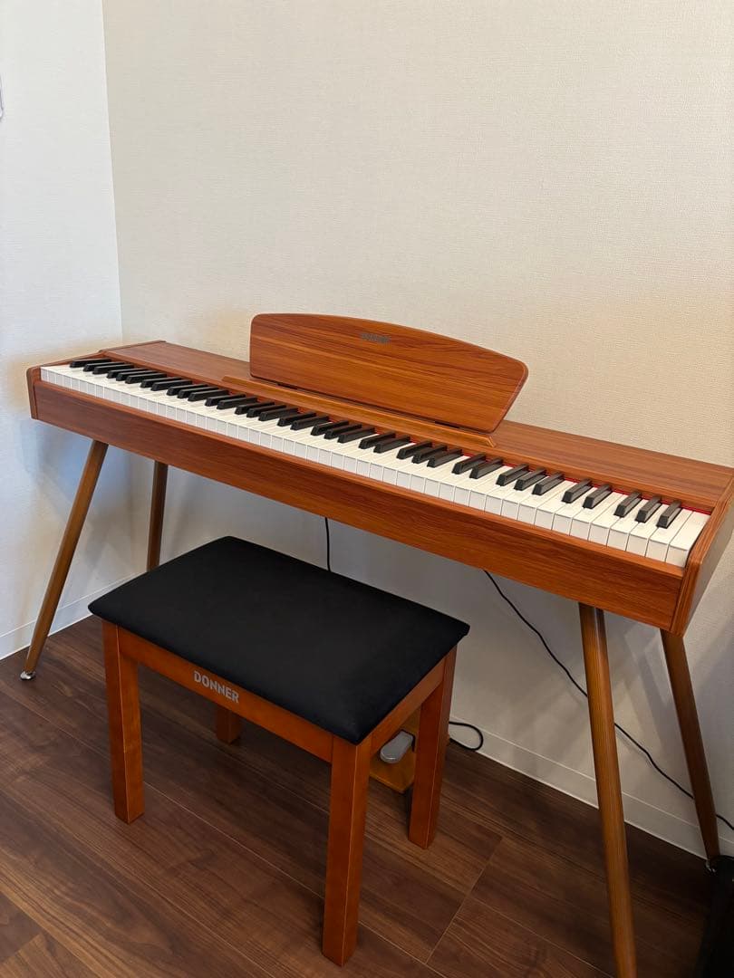 DONNER 電子ピアノ 椅子付き　DDP-80 直接配送