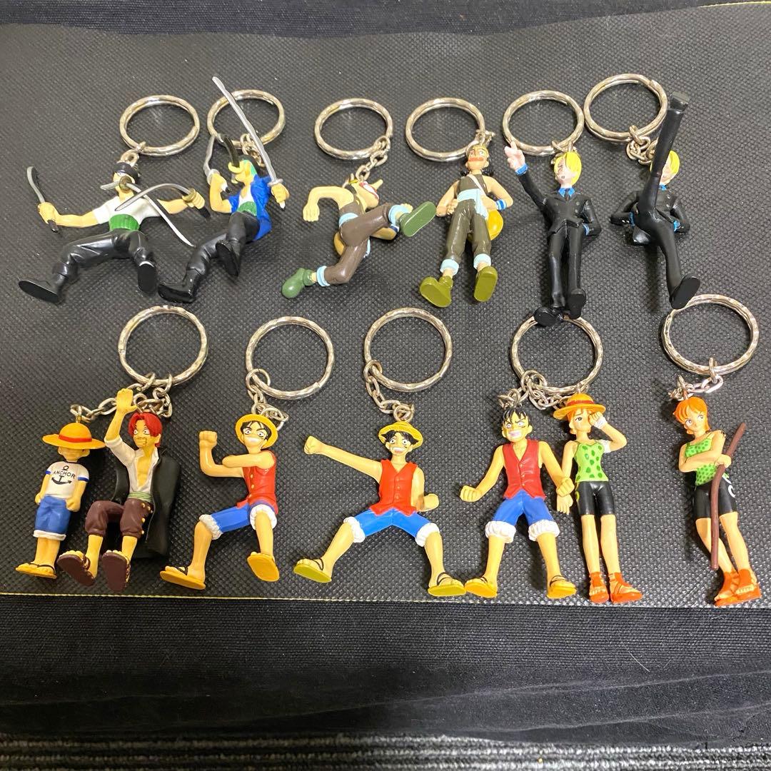 【レトロ】ワンピース 初期 キーホルダー まとめ売り 当時物