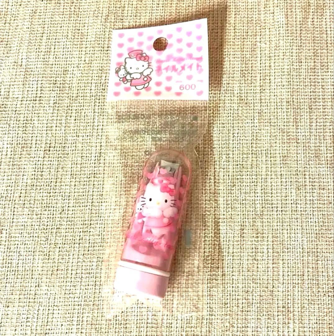 レア‼️キティ ハート柄 エンジェル 天使 ナース 爪切り ネイル