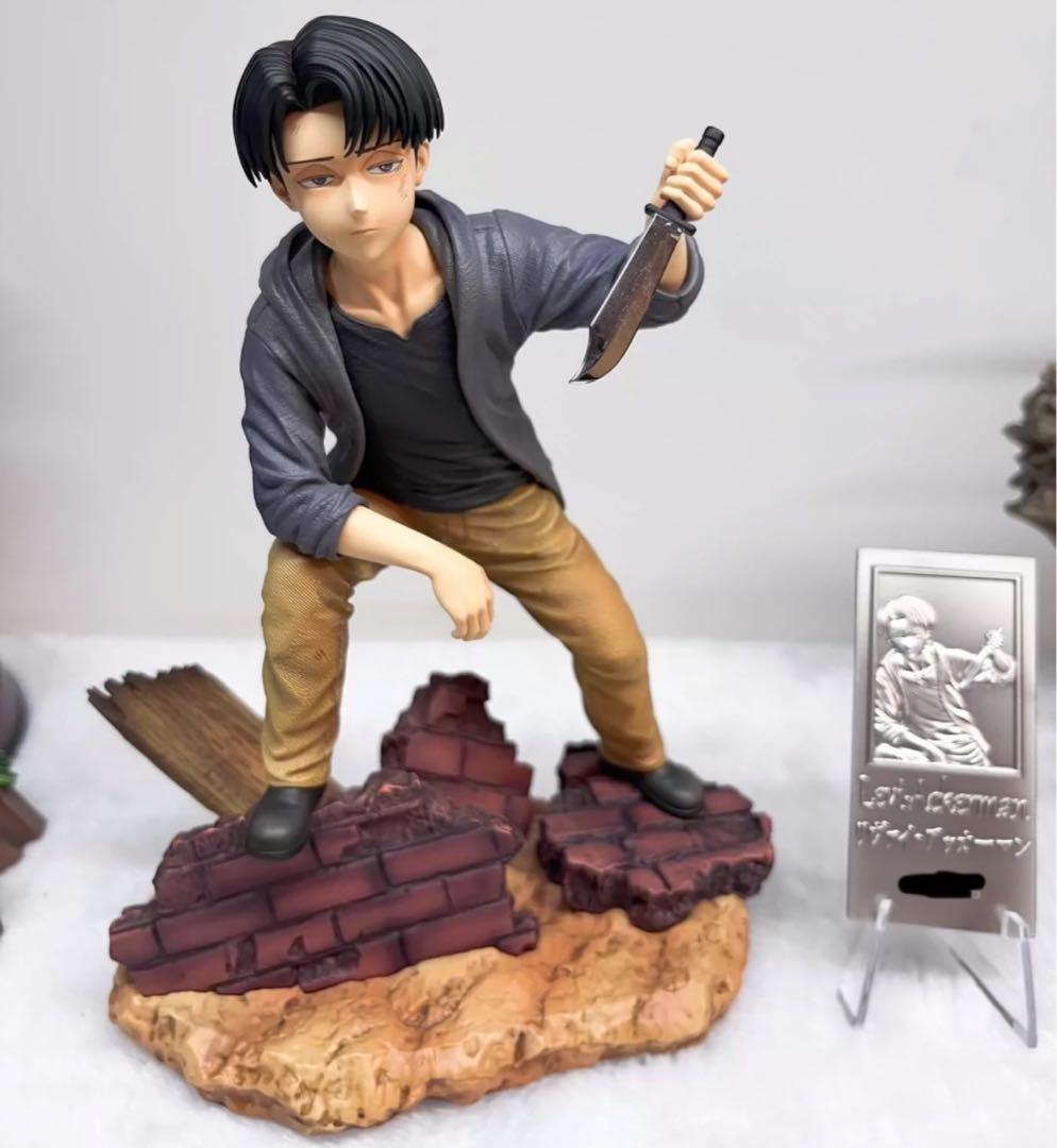 進撃の巨人 リヴァイ・アッカーマン ガレージキット ガレキ スタチュー①