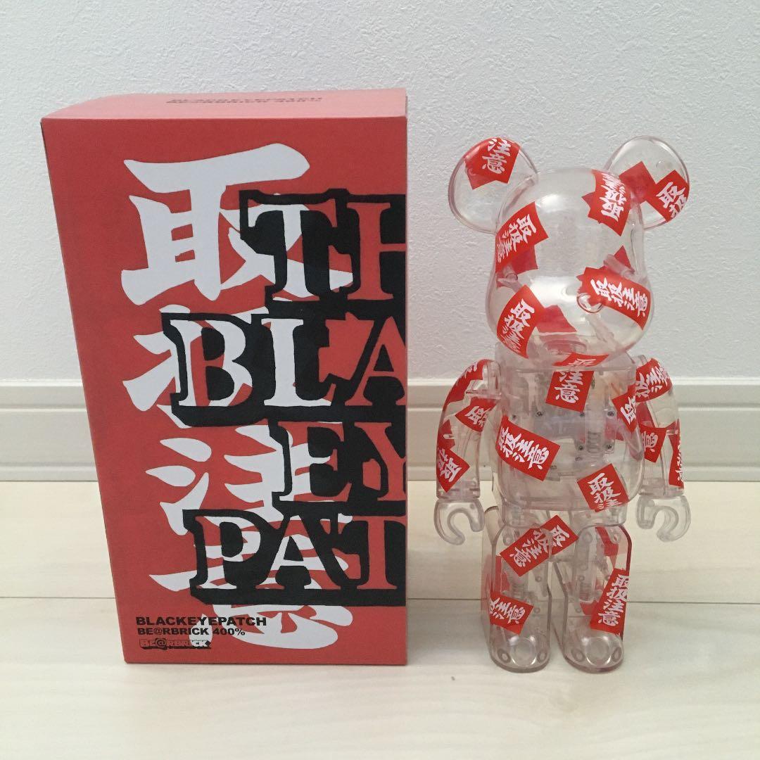 ベアブリック 400% 取扱注意　スケルトンタイプ　即完売品‼️