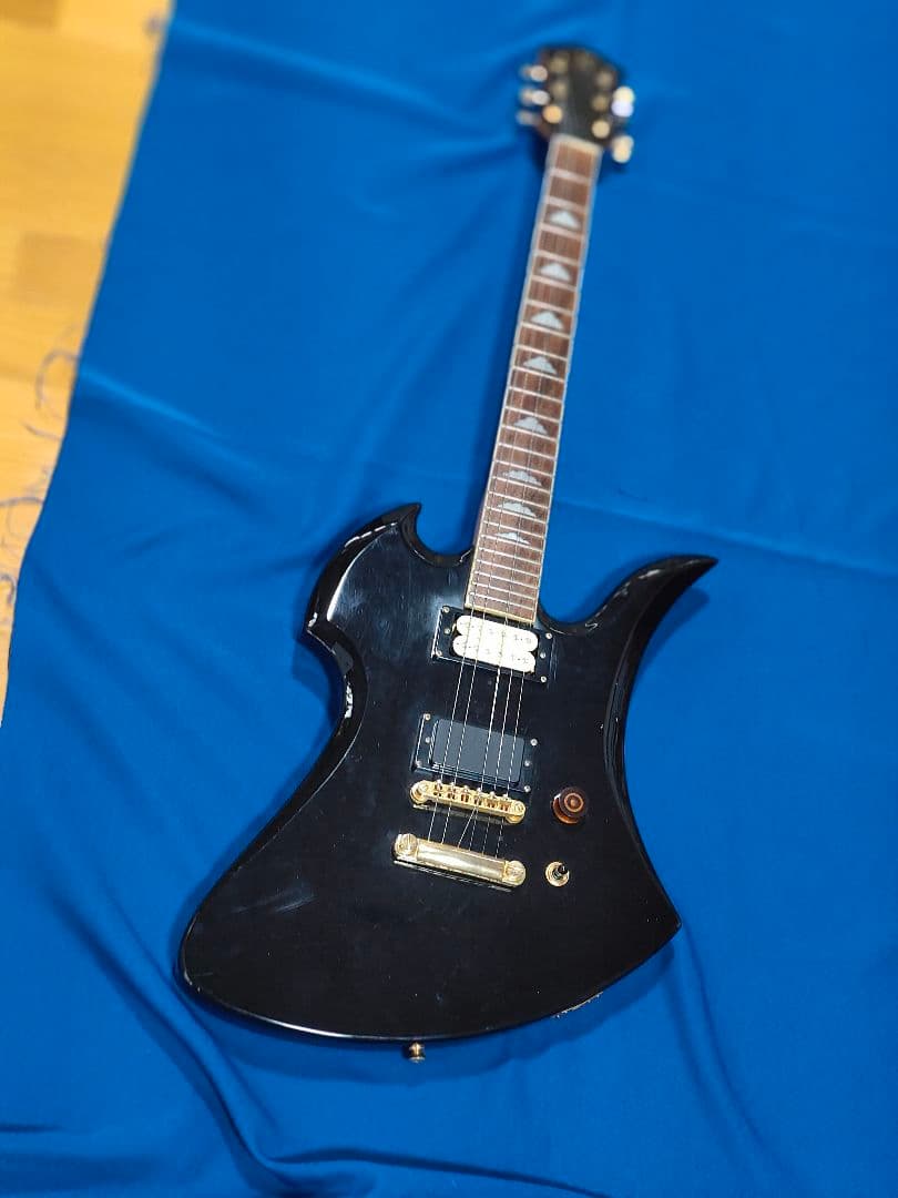 値下げK ガレージ変形ギターブラック