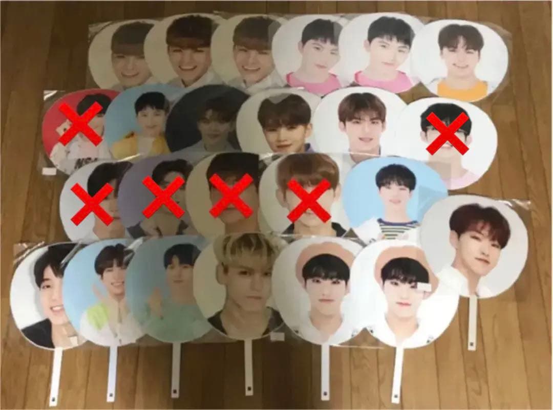 seventeen うちわ セット