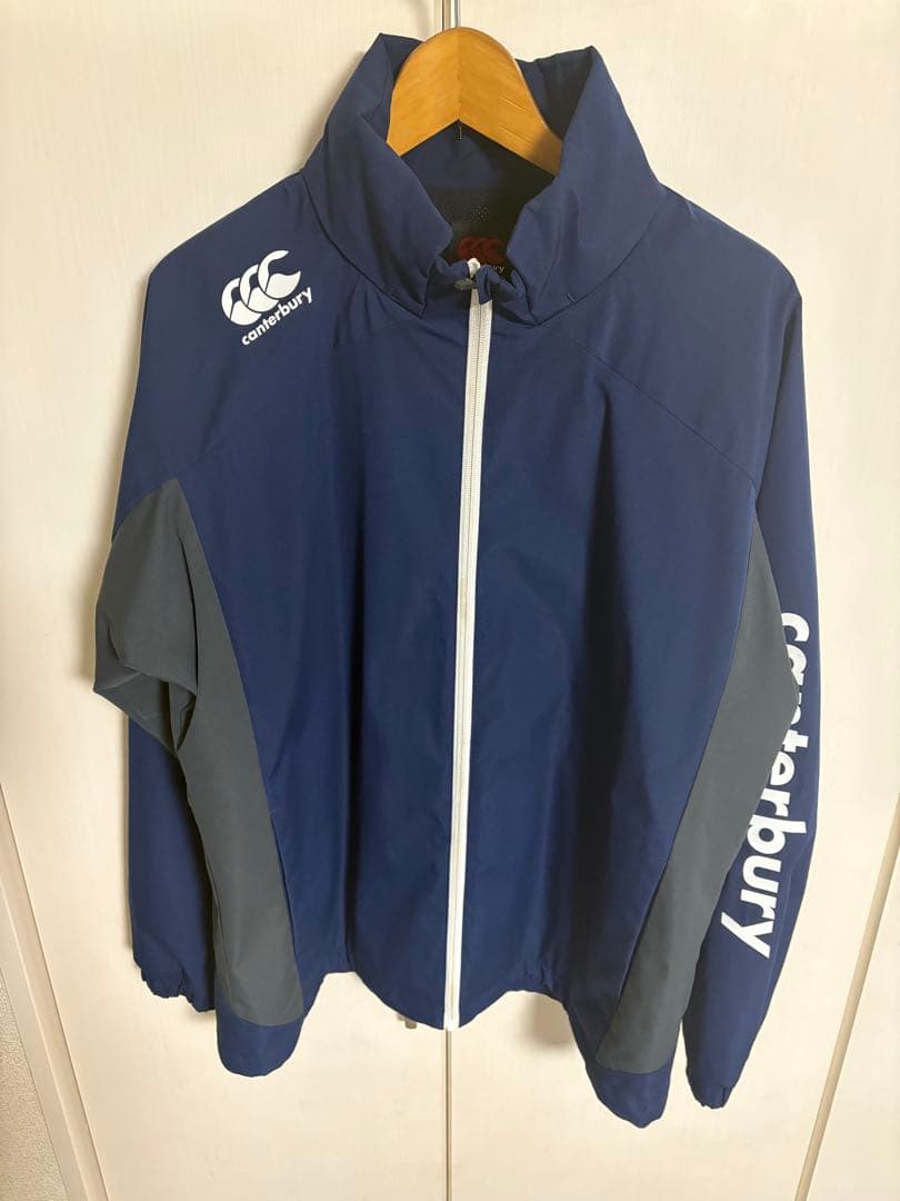 ★【昨年モデル】canterbury フード付きジャケット XL ネイビー