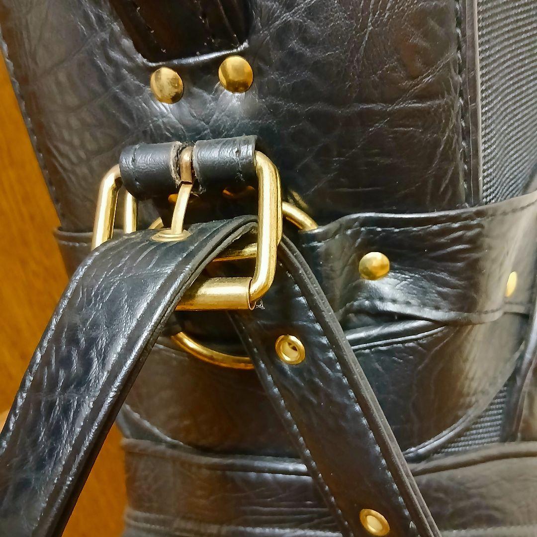 St.Andrews　セントアンドリュース　キャディバッグ 　ブラック　レザー