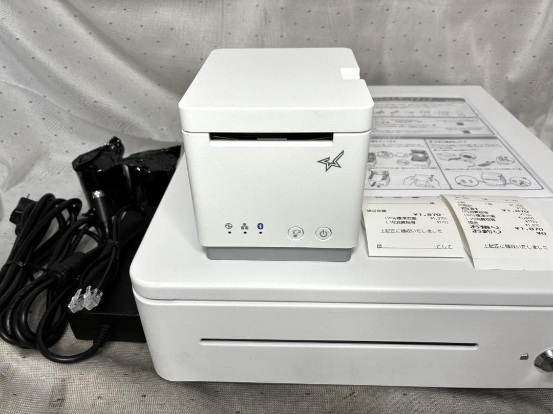 美品■スター精密　サーマルプリンター＆ドロアー■MCP21LB　エアレジ対応