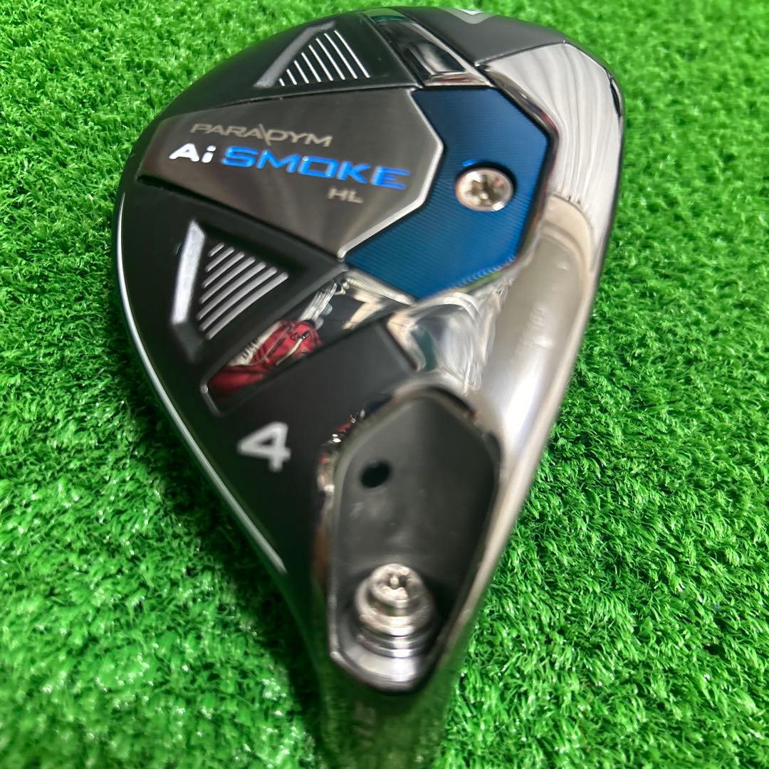 キャロウェイパラダイムAi SMOKE HLユーティリティ4番ヘッドのみ美品