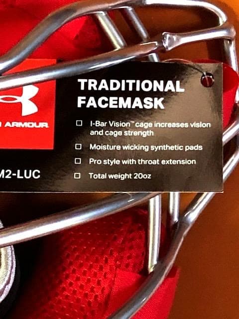 新品2026年アメリカ限定最高級アンダーアーマー☆キャッチャーマスク＋ヘルメット