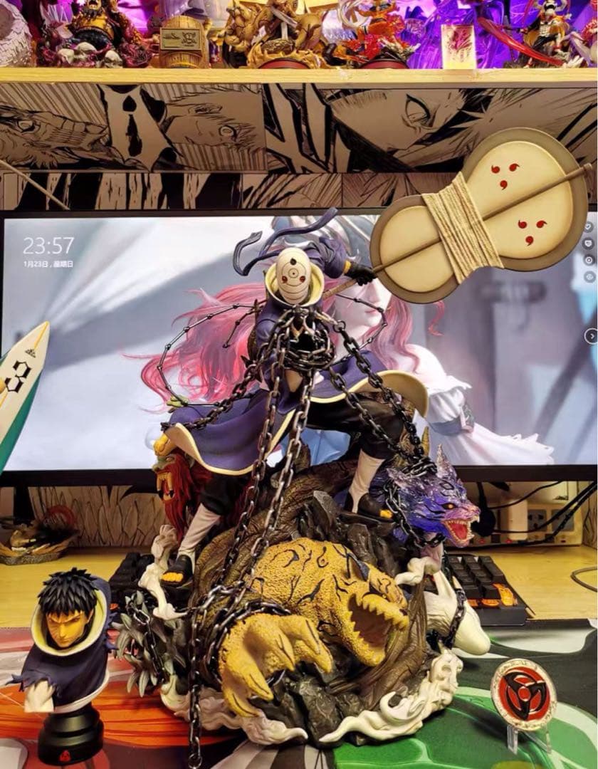 NARUTO ナルト うちはオビト 1/7 ガレージキット ガレキ スタチュー①