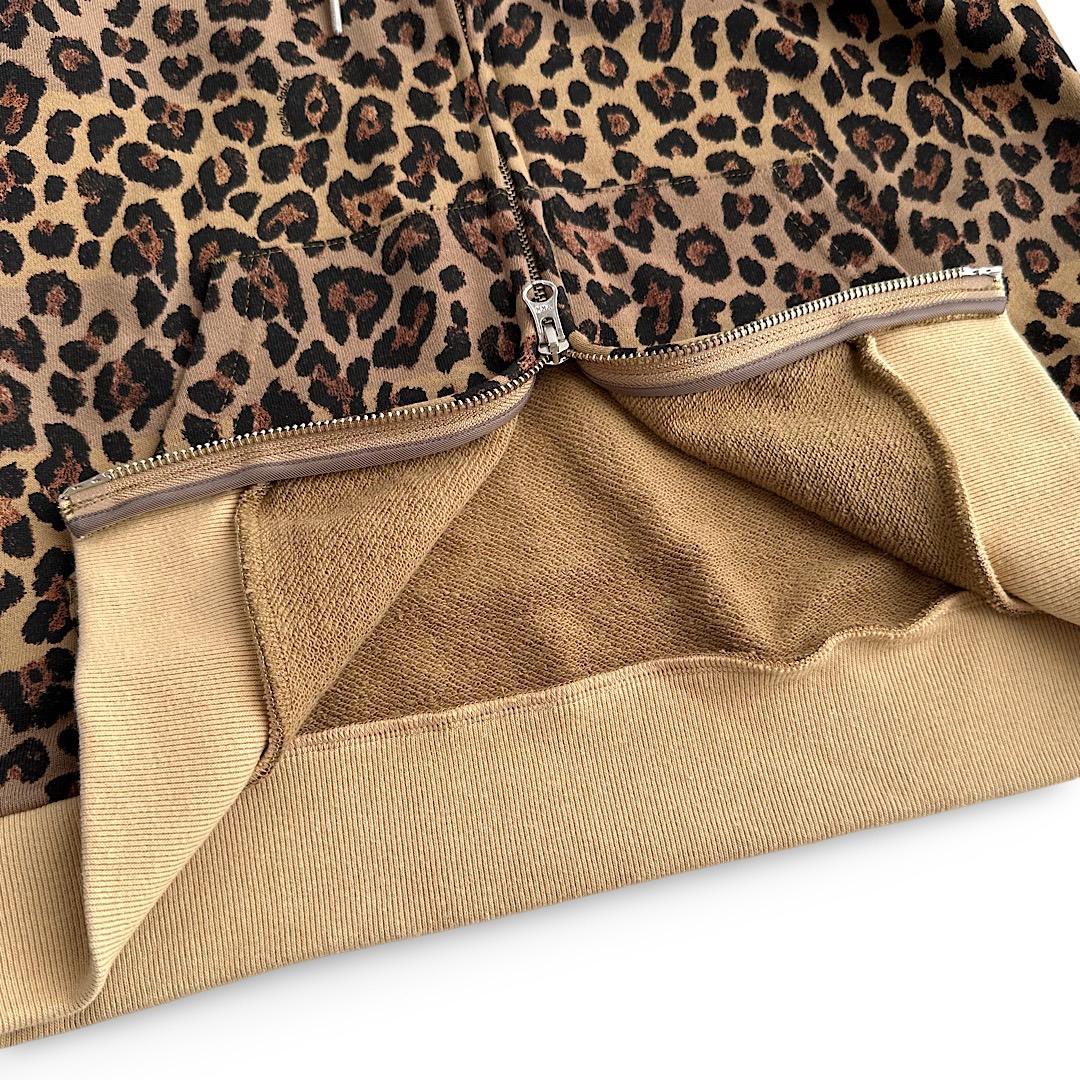 488 パーリーゲイツ 定価30,800円 パーカー レオパード サイズ1 M