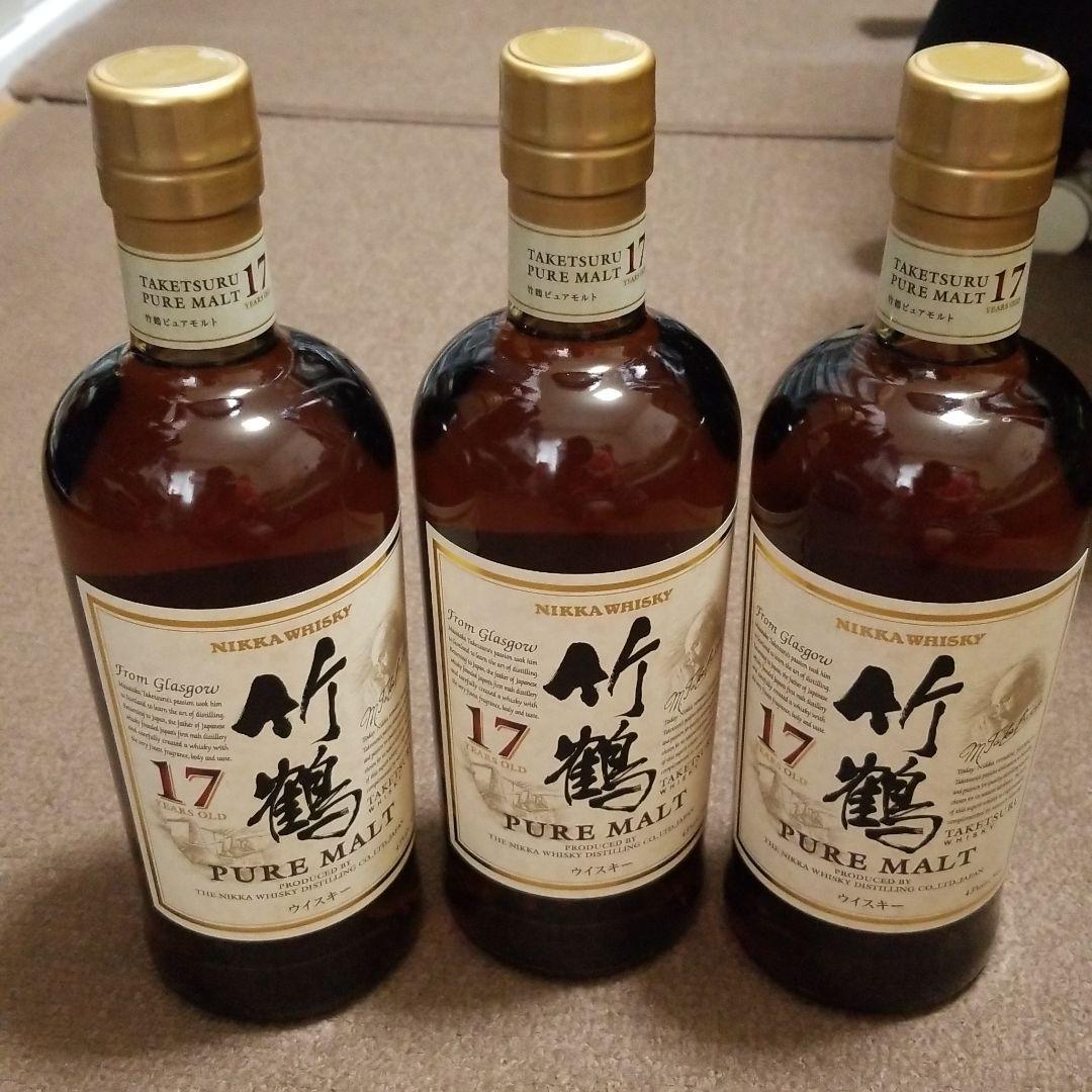 竹鶴17年 700ml 3本