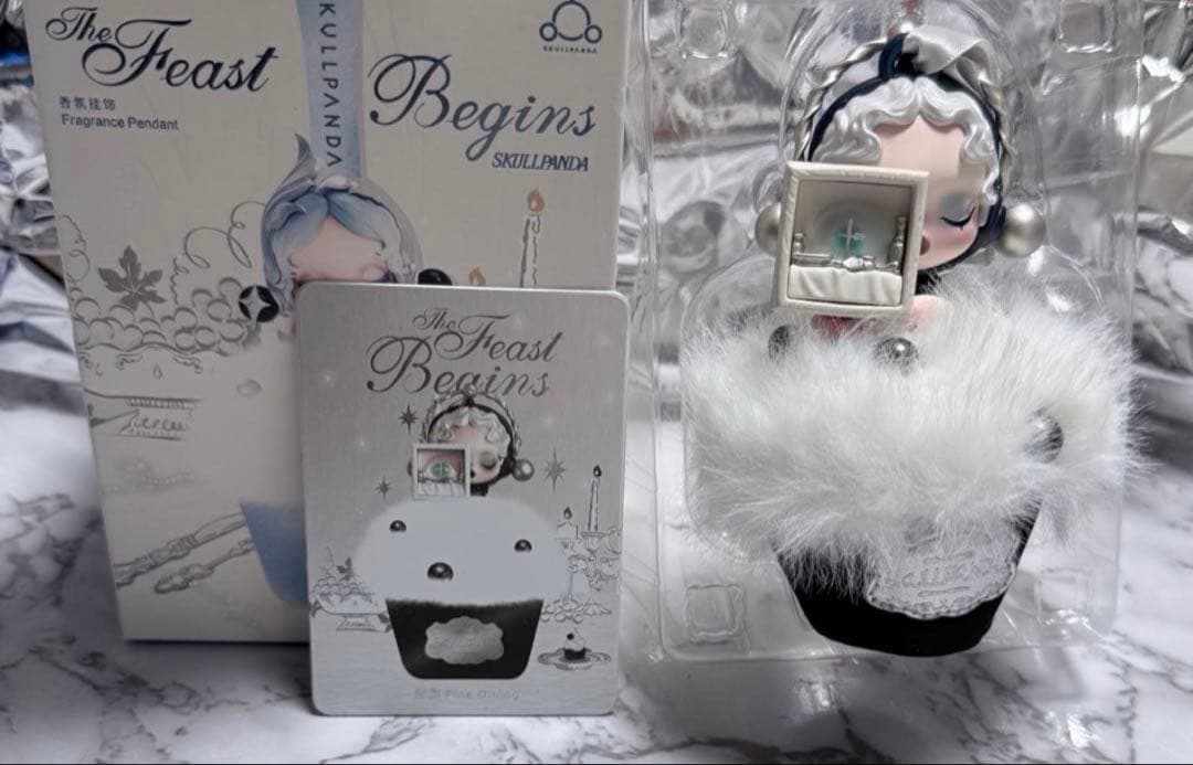 スカルパンダ　サシェ　フレグランスペンダントFine Dining シークレット