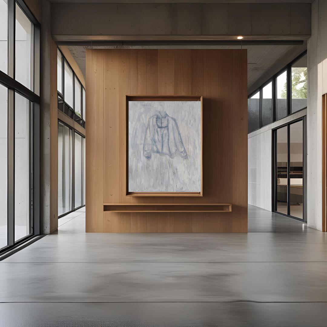 73×91㎝「白いブラウス」油彩・原画・F30