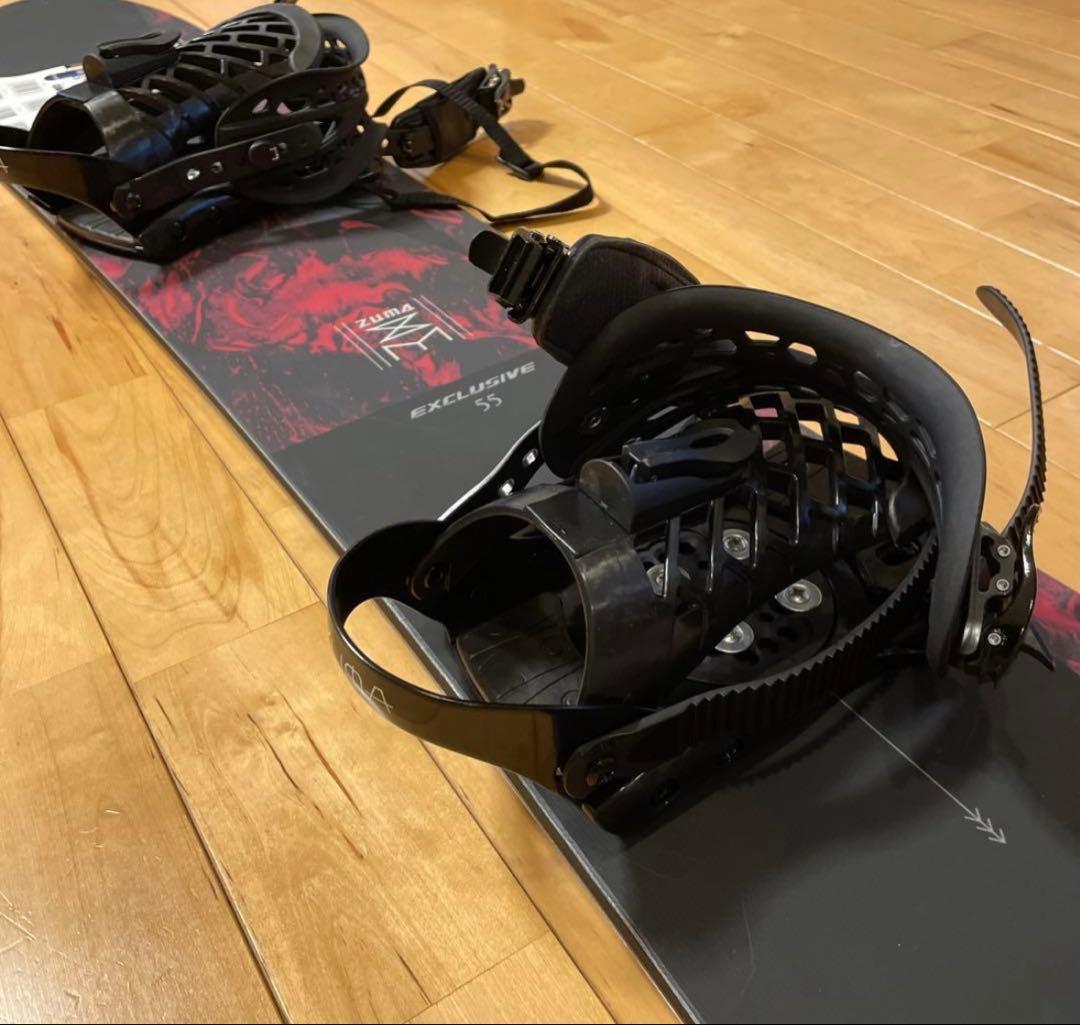 スノーボード最新モデルZUMA exclusive RED 155cm