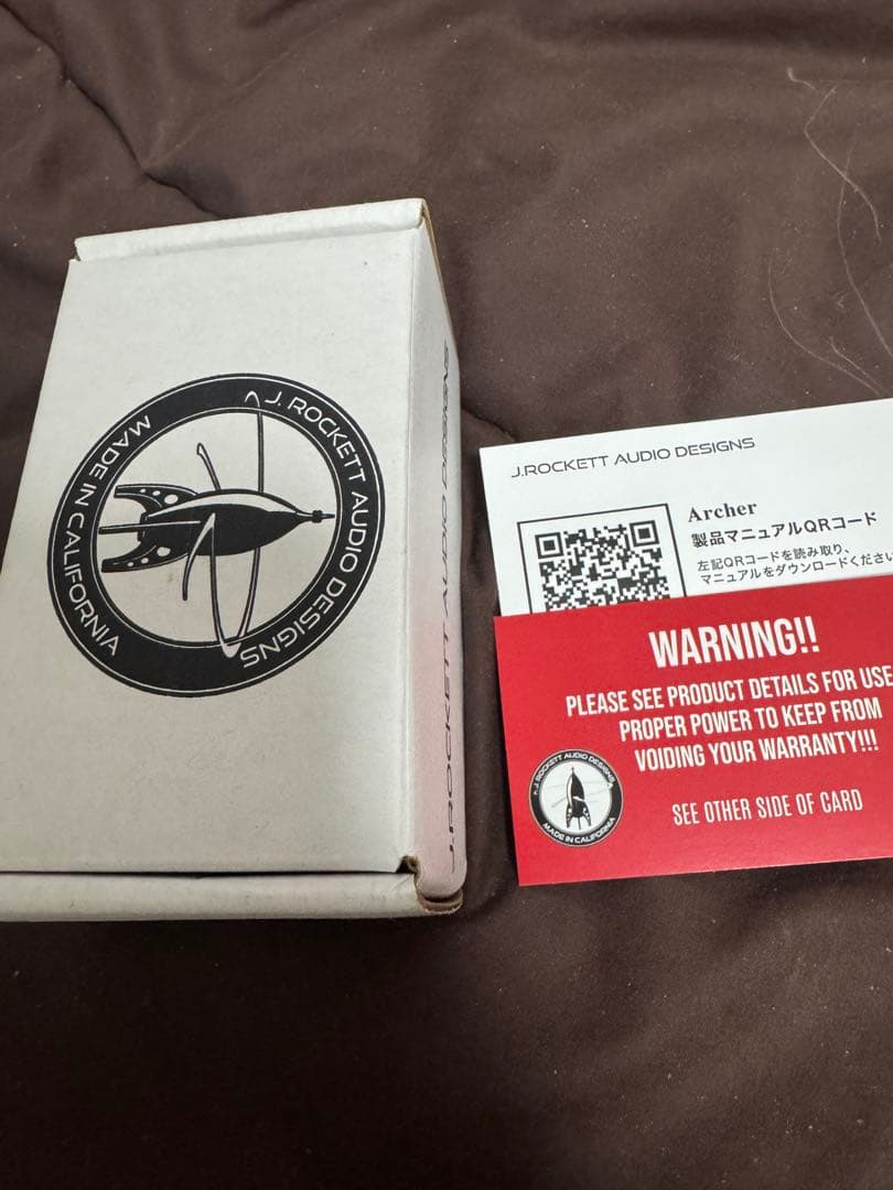 【美品】J.Rockett Audio Designs ARCHER