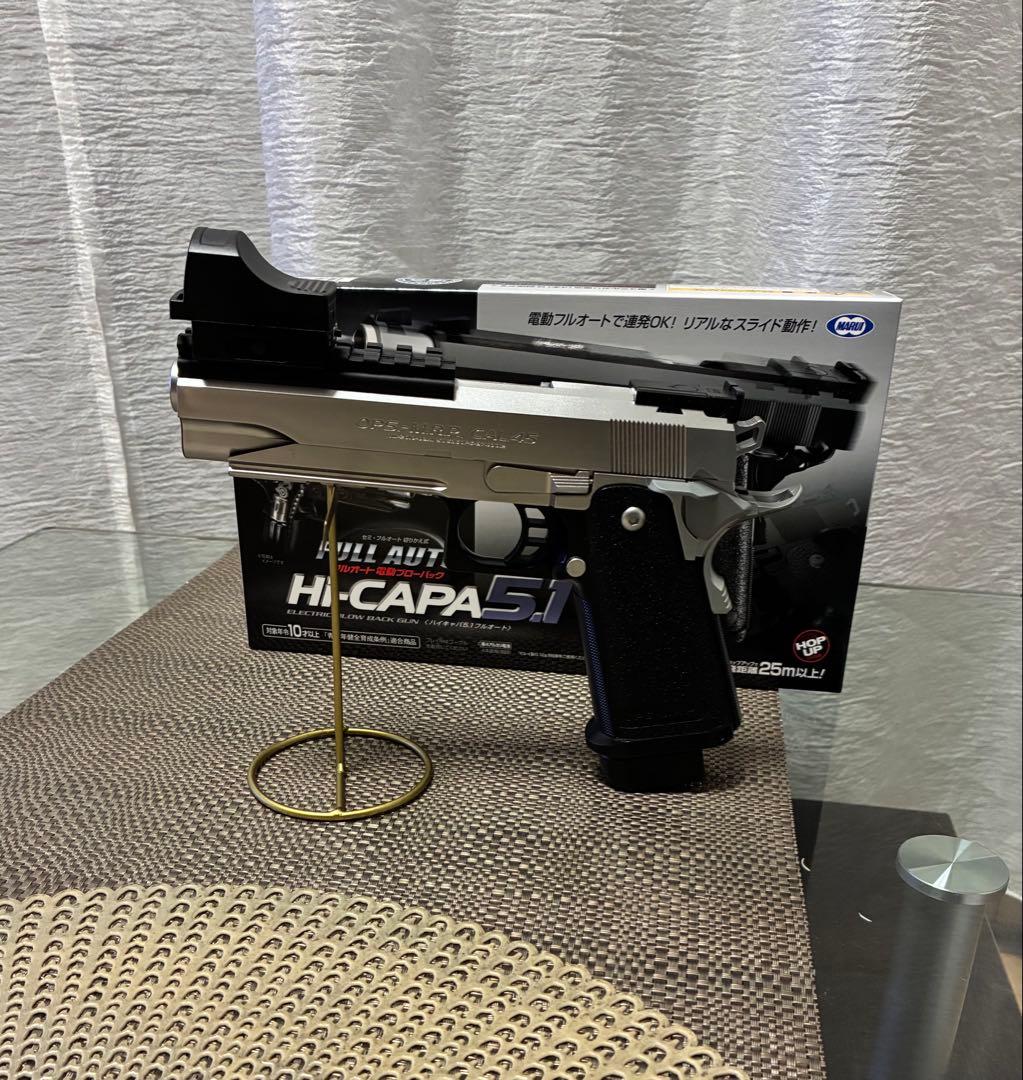 美品　東京マルイ　カスタム品　ハイキャパ　電動　強化ピニオン　マイクロプロサイト