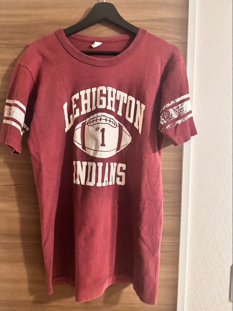 チャンピオンLEHIGHTON INDIANS フットボールシャツ L