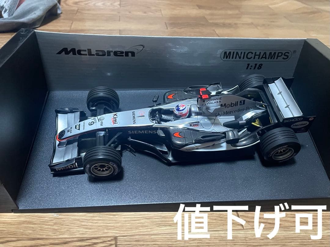 ミニチャンプス 1/18 MP4-20 キミ・ライコネン 2005 #9