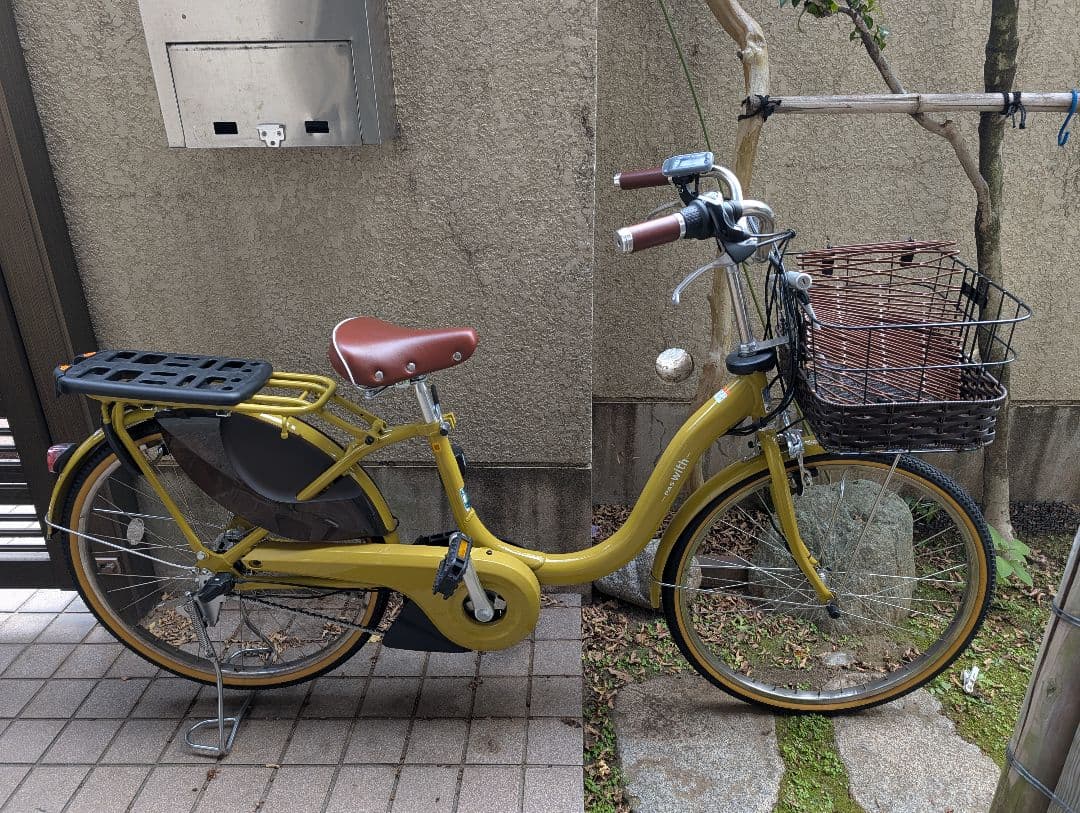 ヤマハ電動自転車　PAS with DX　2025年6月新品購入