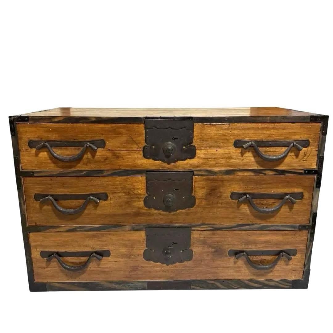 アンティーク箪笥　古家具　レトロ　古民家　インテリア　古道具