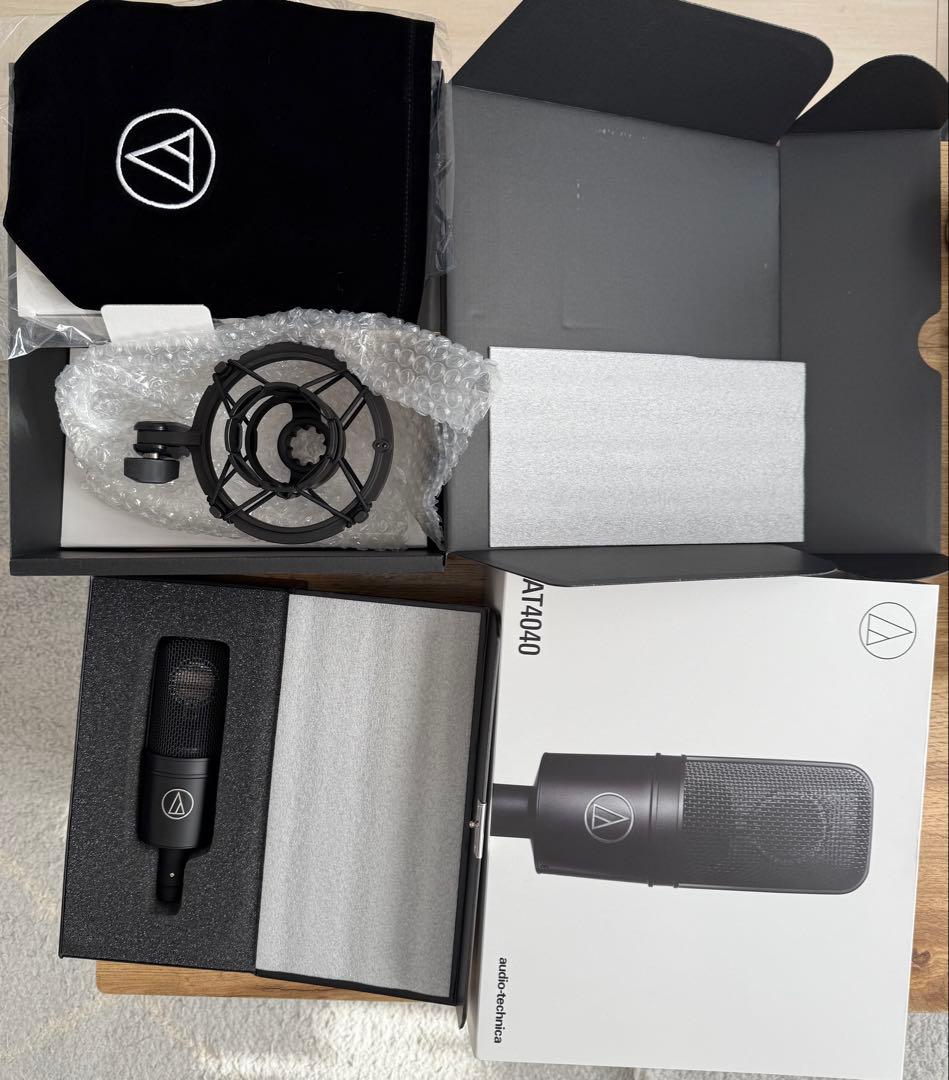audio technica AT4040 コンデンサーマイク