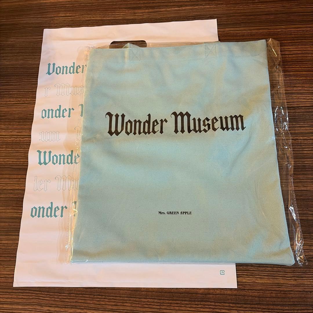 Mrs. GREEN APPLE Wonder Museum 水色 トートバッグ