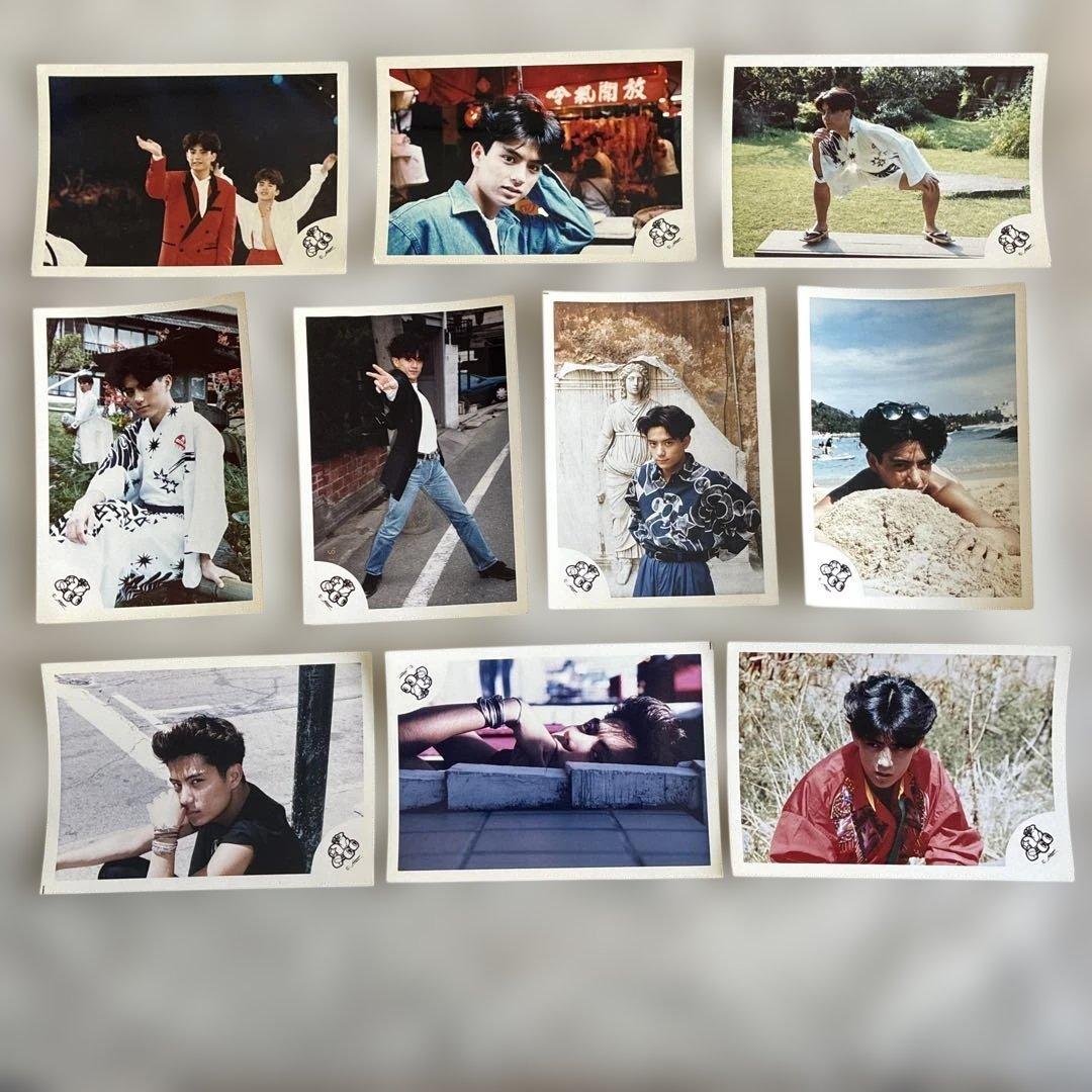 ①光GENJI 佐藤アツヒロ　写真セット 11枚　佐藤敦啓　ブロマイド　当時物