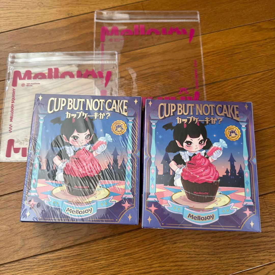 バラ売り可　2個セットmellojoyメロジョイスクイーズ カップケーキ