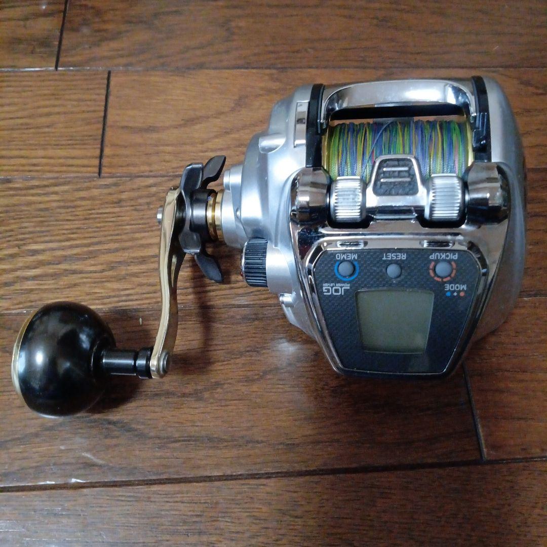 電動リール シルバー ゴールド