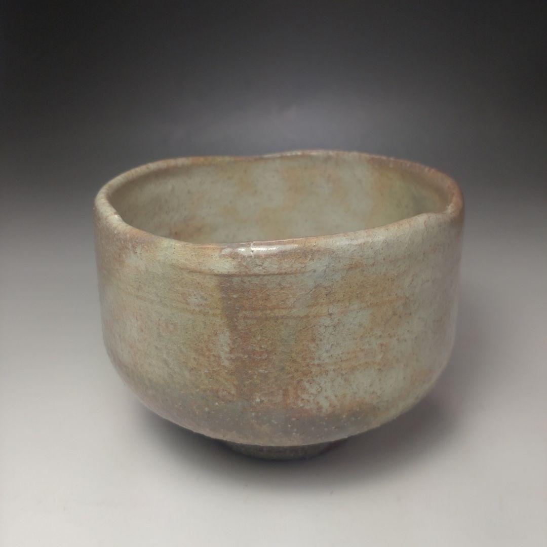 イ75 茶碗『萩焼窯元　斉藤一斉』『萩殿窯　共箱』抹茶碗　茶道具
