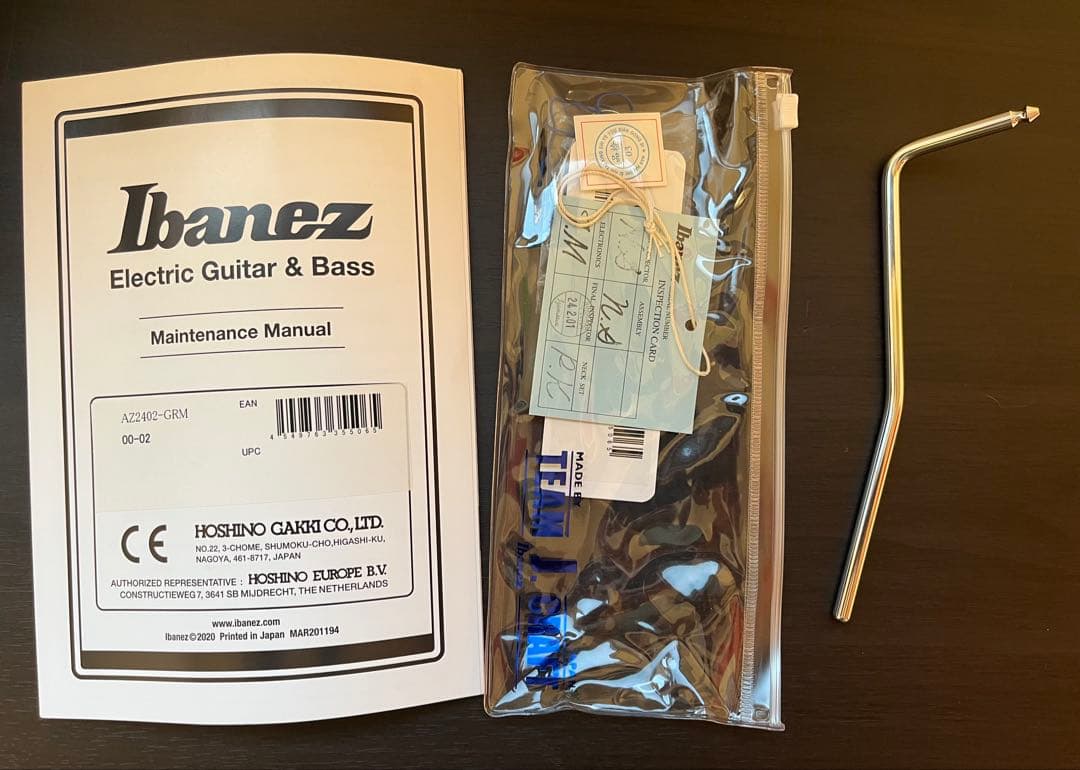 日本製 Ibanez Prestige AZ2402 限定カラー