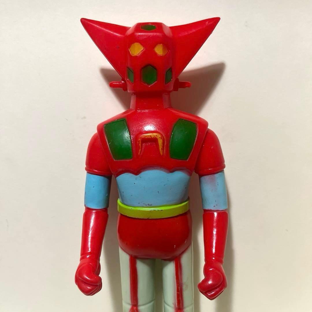 無版権 ゲッターロボ ゲッター1 パチソフビ フィギュア 当時物