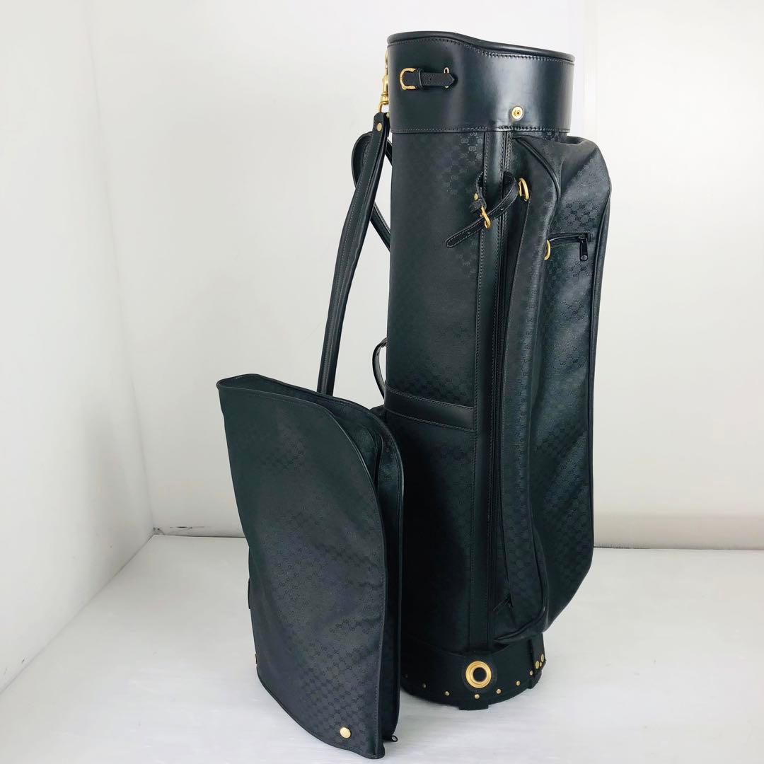 GUCCI グッチ キャディバッグ ゴルフバック ブラック 黒