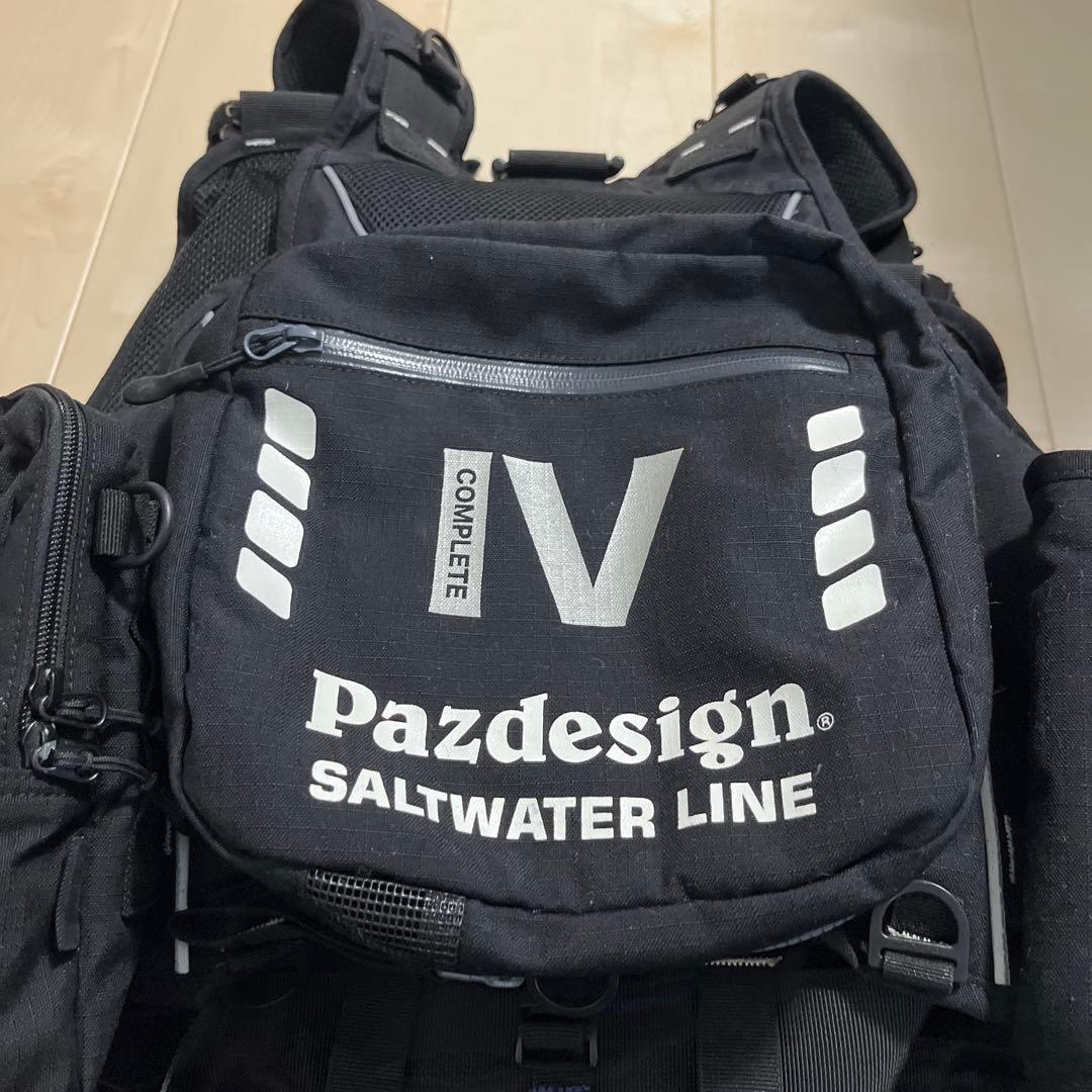 Pazdesign Saltwater Line フィッシングベスト