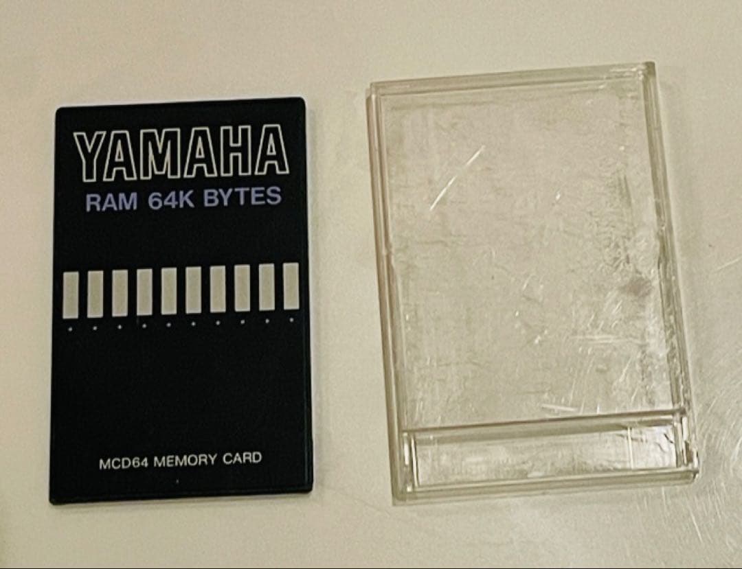 (希少品) YAMAHA MCD64 メモリーカード