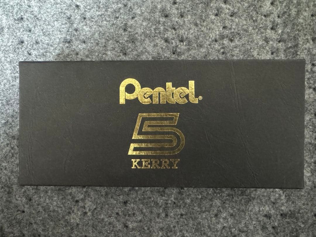 ぺんてる Pentel5 KERRY ゴールドケリー
