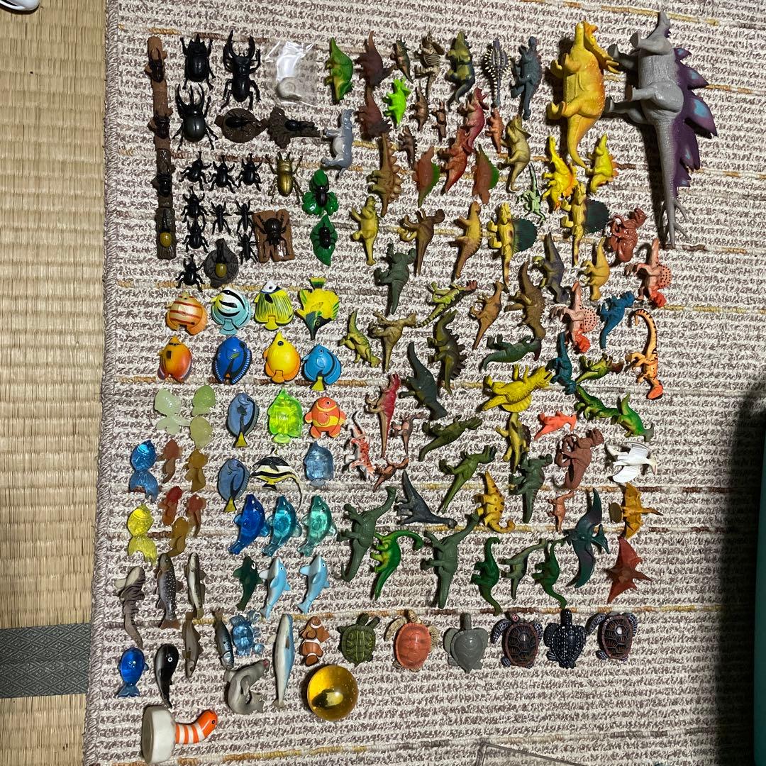 昆虫と恐竜と海洋生物フィギュアセット 約100点以上
