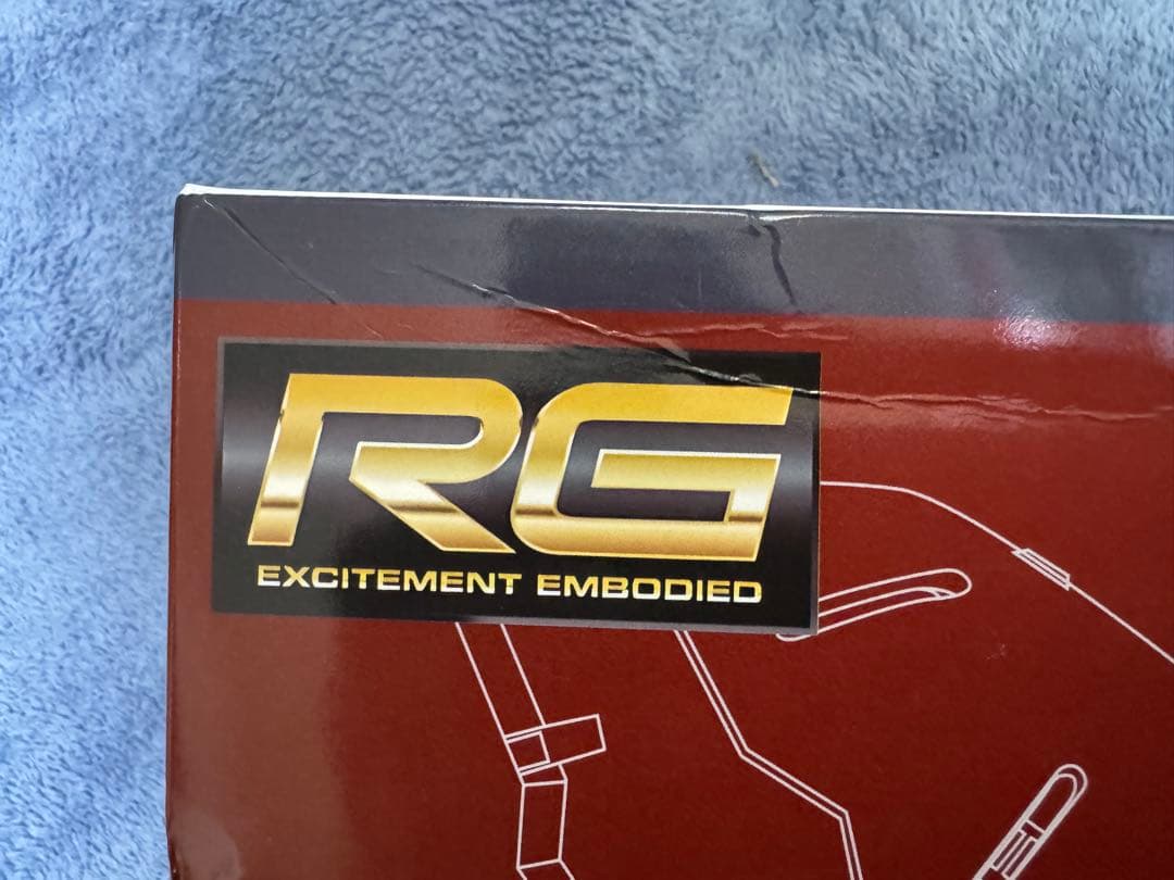 未組立 海外版 RG SAZABI コアメッキ