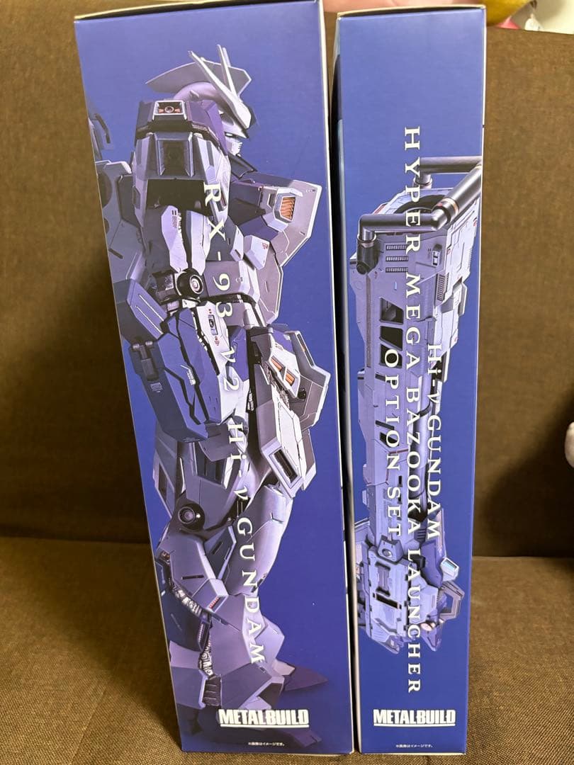 【セット】Hi-νガンダム+ハイパーメガバズーカランチャー　メタルビルド