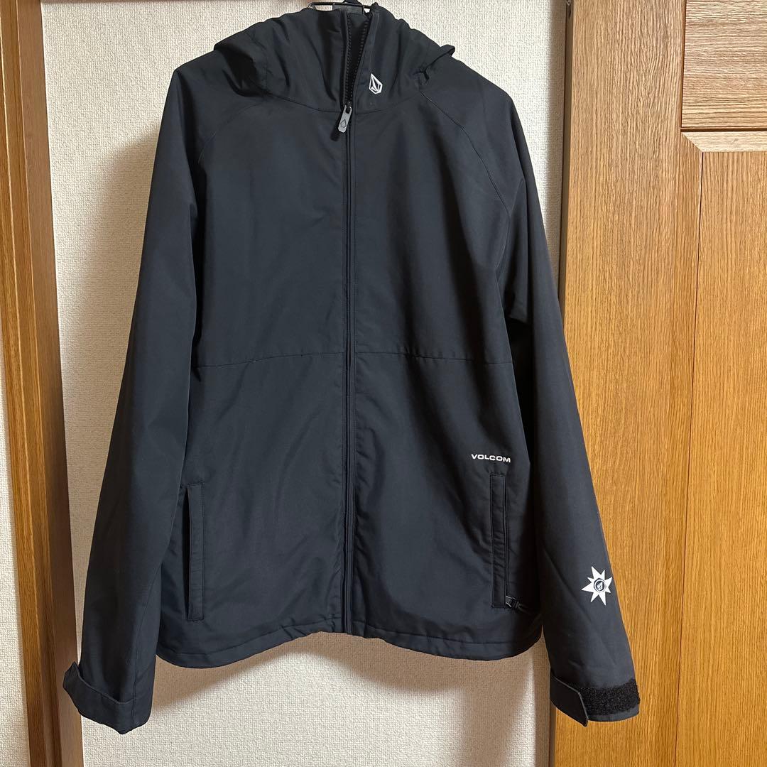 VOLCOM スノボウェア上下 M 黒