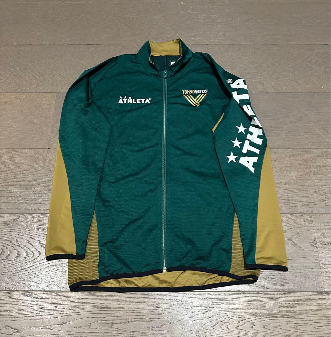 東京ヴェルディ アスレタ 選手着用モデル ジャージ・ジャケット　Lサイズ