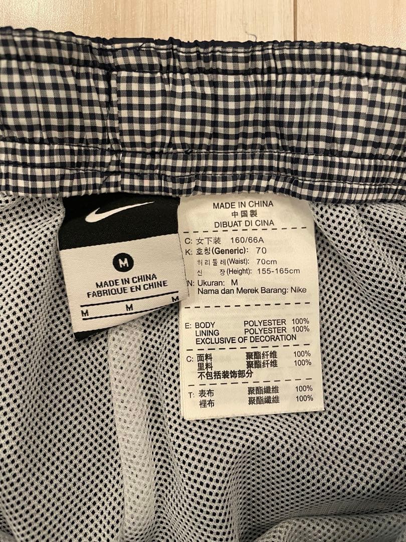 Nike チェック柄 上下セット