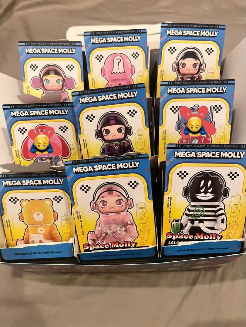 【バラ可】MEGA SPACE MOLLY 100% 第4弾 POPMART
