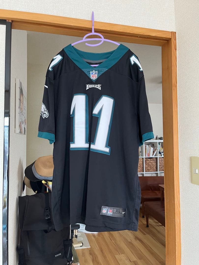 フィラデルフィア・イーグルス Wentz ジャージ XL 黒