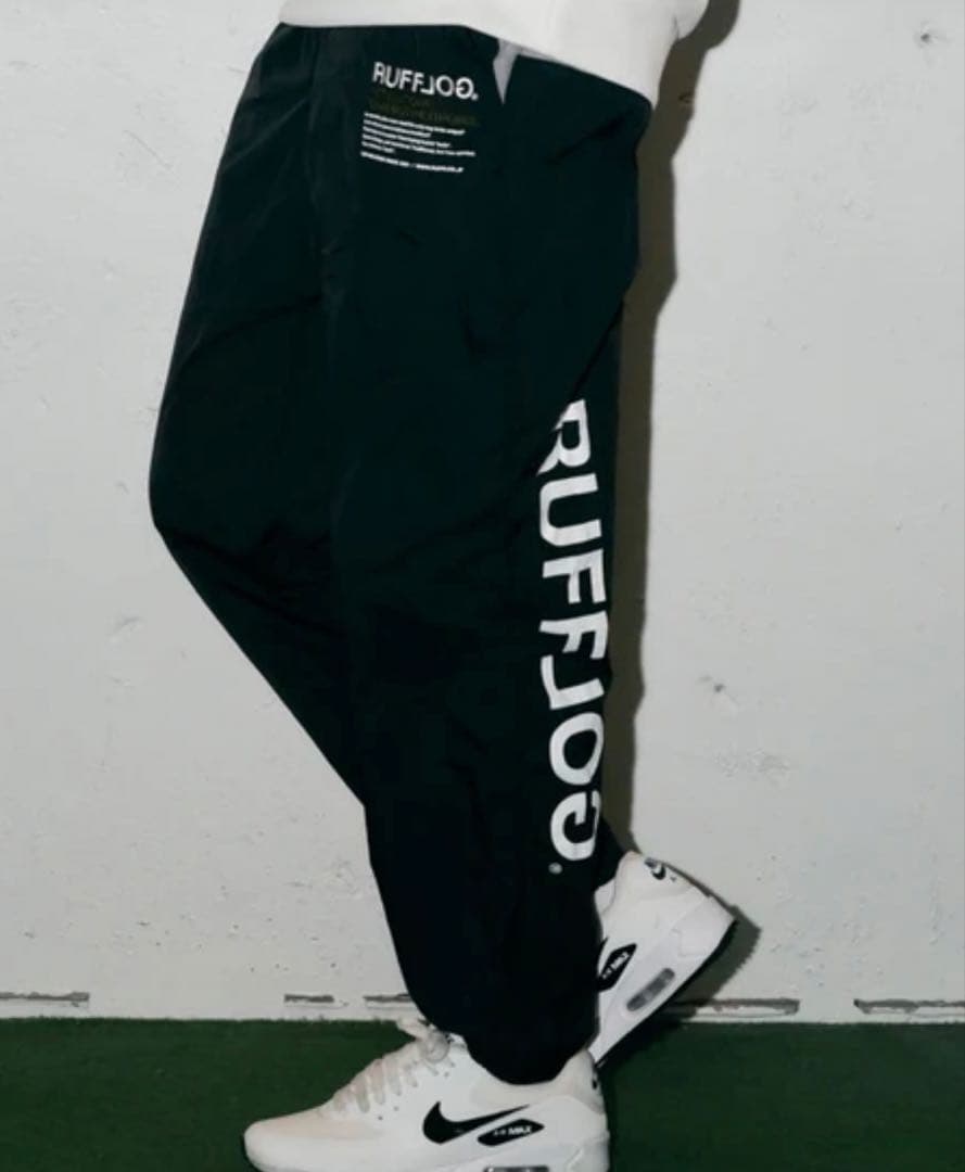 メンズウェア RUFFLOG RACING LOGO WIDE TRAINING PANTS