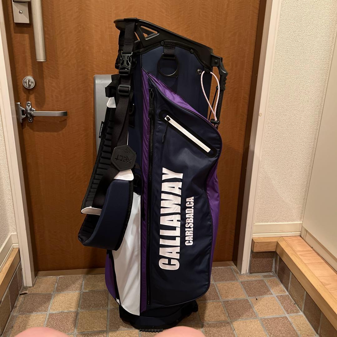 CALLAWAY キャディバッグ ネイビー/パープル値下げ交渉OK