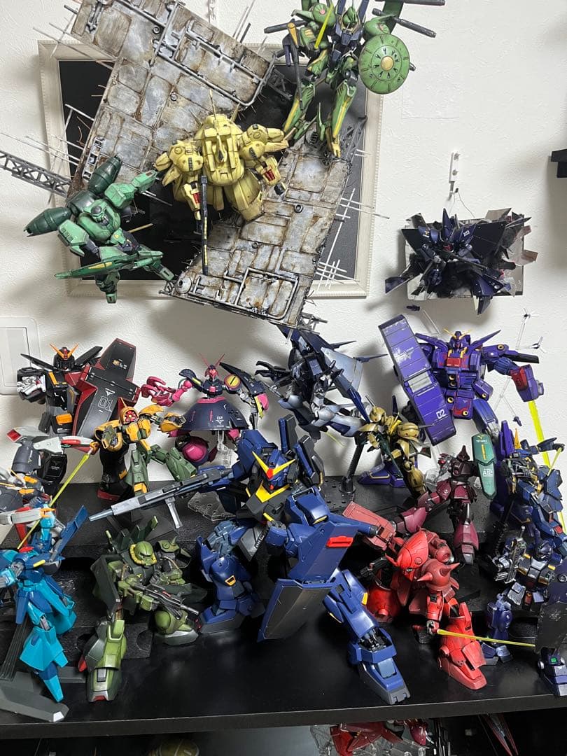 【まとめ売り】ガンプラ 組立塗装済み 【ジャンク品】