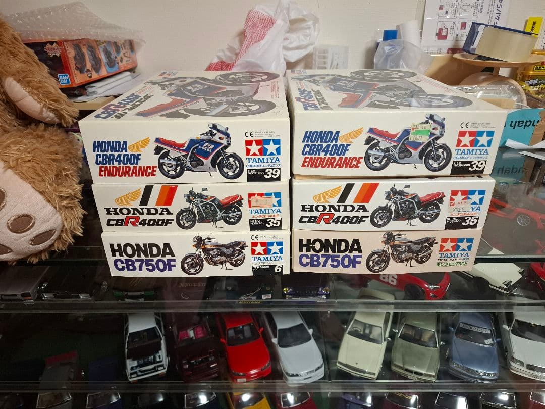 こんちゃん専用　CBR400F、インデュランス、CB750F、6台セット♪