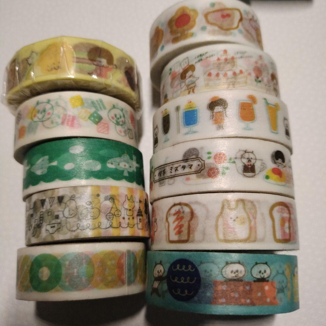 【まとめ売り】mizutama マステ 両面テープ 裏紙メモ mt wrap