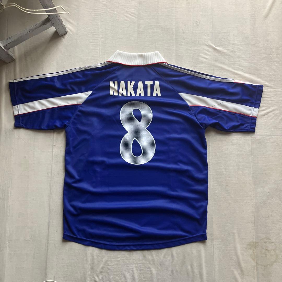 アディダス サッカー日本代表 中田英寿 8 ユニフォーム vintage 99年